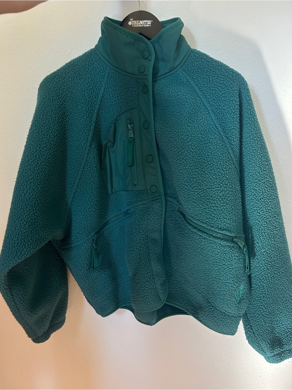 FP Movement by Free People - Teal - Hit The Slopes Fleece Jacket